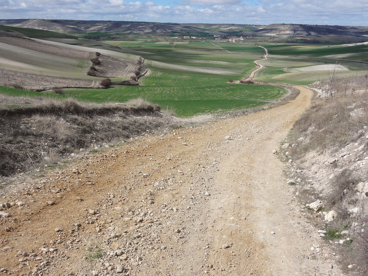 Compostelle - Chemins de terre